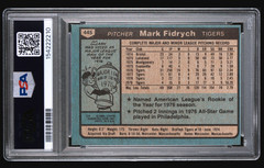 1980 Topps Baseball – Mark Fidrych #445 Detroit Tigers PSA 9 MINT