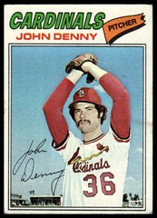 1977 Topps #541 John Denny