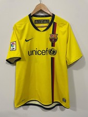 BARCELONA 2008 2009 2010 AWAY FOOTBALL SHIRT SOCCER JERSEY NIKE 286787-760 sz L