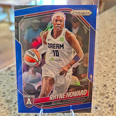 Panini 2025 Prizm WNBA Rhyne Howard #11 Atlanta Dream Blue Prizm /199