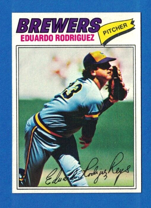 1977 Topps #361 Eduardo Rodriguez NM-MT+ MINT Milwaukee Brewers