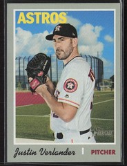 2019 Topps Heritage #426 Justin Verlander Short Print SP