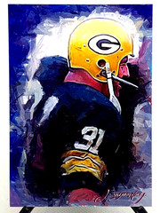 Jim Taylor 42/50 Limited Edition Signed Edward Vela card (Football)