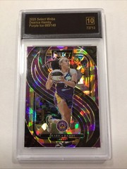 2025 Panini Select WNBA – Premier Level Dearica Hamby #151 Purple Ice 085/149