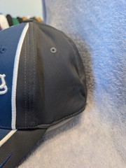 Los Angeles Dodgers Cap Hat Men Men XL Gray Blue Script Nike MLB Logo T-7