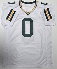 Packers Receiver MATTHEW GOLDEN Signed Custom Replica White Jersey AUTO – BAS