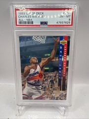 1993 UD ALL-NBA ALL-NBA #AN1 CHARLES BARKLEY PSA 8