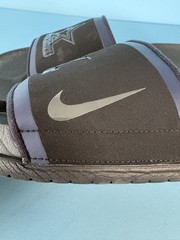 Nike Dallas Cowboys Black/Navy Blue OffCourt Slides Sandals Men’s Size 9