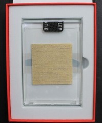 Willie Mays 1960s Authenticated Game Worn Shirt Swatch SportsCards.Com Authentic