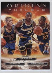 2022-23 Panini Origins Nucleus Chris Mullin Tim Hardaway Mitch Richmond HOF 1su7