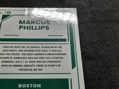 2026 Donruss Optic 186 Marcus Phillips Boston Red Sox