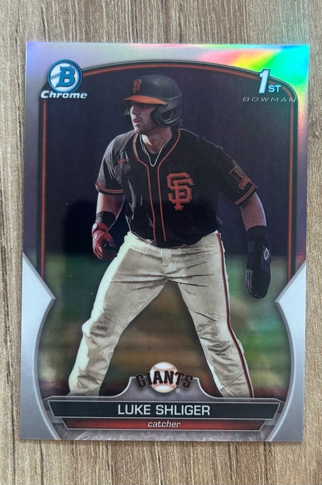 2023 Bowman Draft Chrome Luke Shliger 1st Prospect #BDC-47 Refractor (RC)