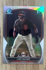 2023 Bowman Draft Chrome Luke Shliger 1st Prospect #BDC-47 Refractor (RC)