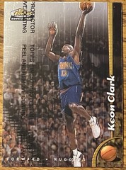 Keon Clark 1998-99 Topps Finest Rookie Card #238 Denver Nuggets NBA RC Free Ship