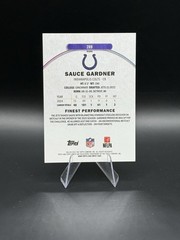2025 Topps Finest – Rare Ahmad Gardner #289 Blue X-Fractor /49 Colts