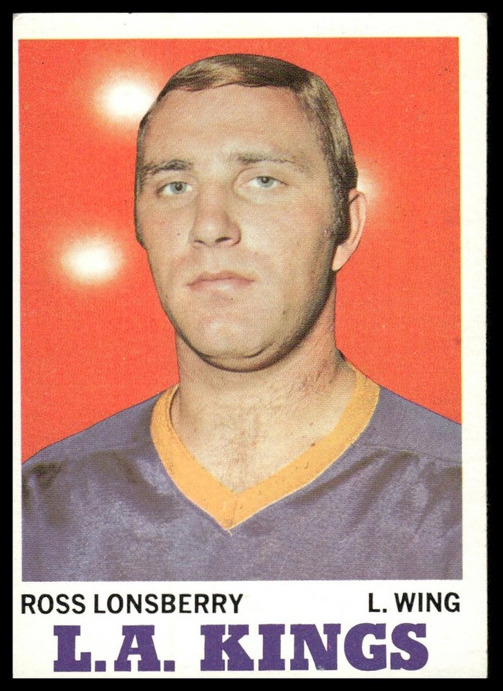 1970-71 Topps #37 Ross Lonsberry Los Angeles Kings