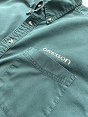 Vintage Oregon Ducks Button Down Shirt Men’s M Port Authority