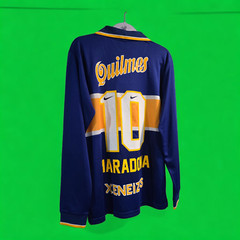 BOCA Jr. HOME 96/97 – Blue – MARADONA # 10 – LARGE (Run Small) – Jersey Retro