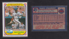 1984 Topps Drake&rsquo;s #29 Darryl Strawberry Rookie RC – New York Mets – 842 – 🔥⚾🔥