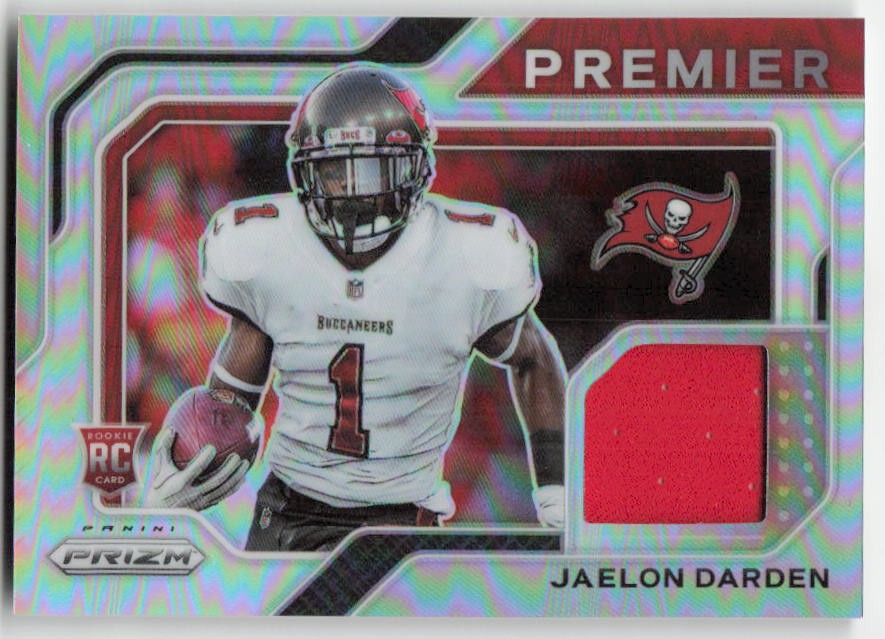 2021 Panini Prizm #PJ-23 Jaelon Darden Premier Jerseys