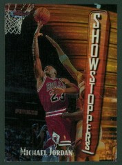 1997-98 Topps Finest Showstoppers MICHAEL JORDAN #271 w/ Coating HOF Very Nice