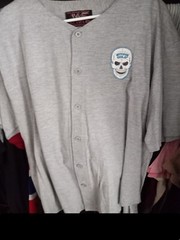 2000 WWF Wrestling Stone Cold Steve Austin SCSA Baseball Jersey XL Vintage