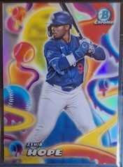 Zyhir Hope 2025 Topps Bowman Chrome Melt Mashers. Los Angeles Dodgers #MM-23