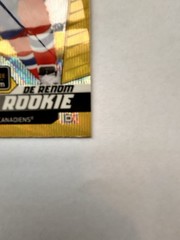 2024-25 O-Pee-Chee Platinum – Marquee Rookies Lane Hutson #234 Neon Yellow Surge