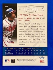 2003 Leaf Limited Deion Sanders 930/999 #29