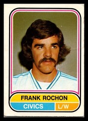 1975-76 O-Pee-Chee WHA Frank Rochon Rookie #51 Ottawa Civics ***Free Shipping***
