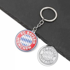 FC Bayern Munich Bayern Enamel Keychain Football Soccer Fan Key Ring