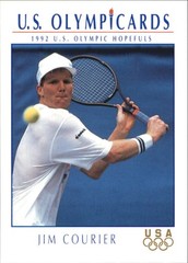 1992 Impel U.S. Olympic Hopefuls #82 Jim Courier/Tennis – NM-MT