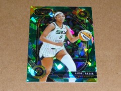 2025 Panini Select WNBA ANGEL REESE GREEN ICE PRIZM COURTSIDE SKY DREAM #218