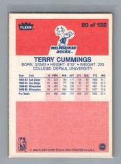 1986-87 Fleer #20 Terry Cummings
