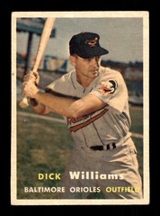 1957 TOPPS BASEBALL #3 TO #406 / SEE DROP DOWN MENU