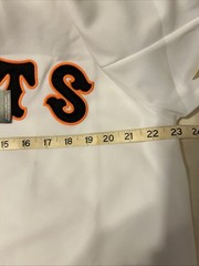 NEW ADIDAS Japan MADE TOKYO YOMIURI GIANTS Baseball Jersey WHITE Blank X Large