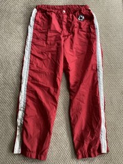 Boston Red Sox Vintage 2007 Uniqlo MLB Official Coach&rsquo;s Windbreaker Pants Medium