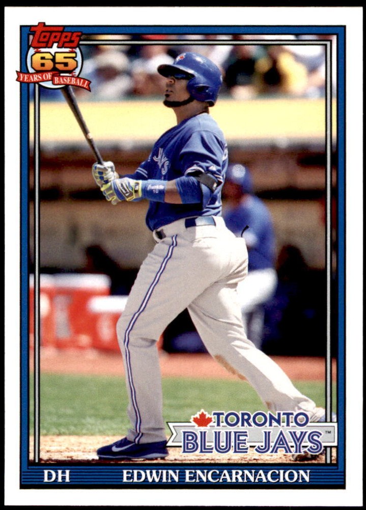 Edwin Encarnacion 233 2016 Topps Archives (1991 Topps Design)