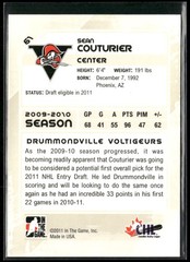 2010-11 In The Game Heroes and Prospects Sean Couturier #61 Voltigeurs