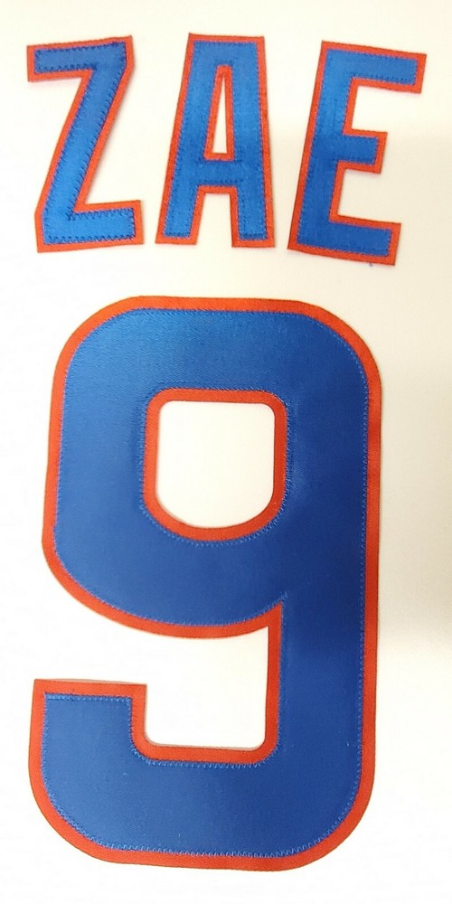 Chicago Cubs home pinstripe MLB jersey lettering kit ANY NAME/ANY NUMBER