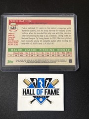 2025 Topps Chrome Platinum Anniversary Pedro Martinez Gold Vibrations #33/50