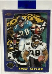 Fred Taylor Custom novelty art Handmade Jacksonville Jaguars Patch CARD