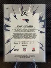 Braydn Swinson Refractor Rookie #162 2025 Topps Resurgence Patriots