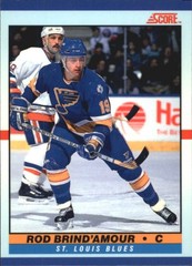 1990-91 Score Young Superstars #31 Rod Brind&rsquo;Amour – HKY