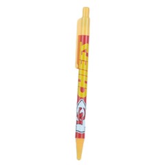 NFL Kansas City Chiefs Pens School Office Color Ball Point Yellow Red 4 Pack