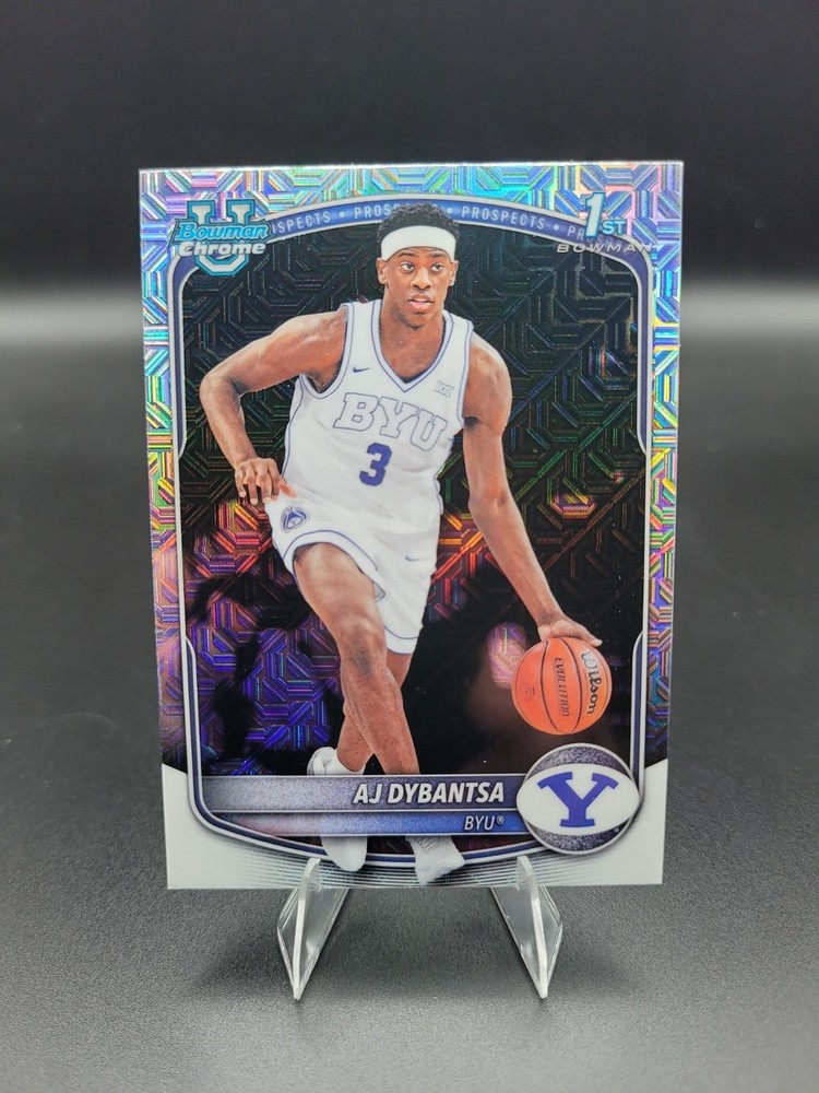 2025-26 Bowman #BCP-1 AJ Dybantsa Silver Mojo Refractor 1st Bowman