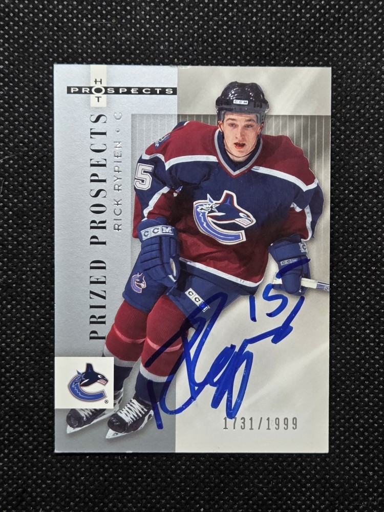 2005-06 Fleer Hot Prospects #180 RICK RYPIEN Prized Prospects Rookie /1999 AUTO