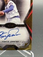 2025 Topps Tier One FERGIE JENKINS Tier One Talent Autograph /99 TOTA-FJ – Cubs