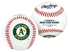 MLB Oakland Athletics Team Rawlings logo for an authentic look