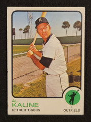 Topps 1973 Topps Al Kaline #280 Detroit Tigers MLB Baseball Card Base Set